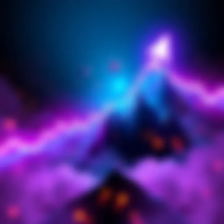 Graphic showing a skyrocketing XRP chart with a glitch effect, representing a surge to $21,000.