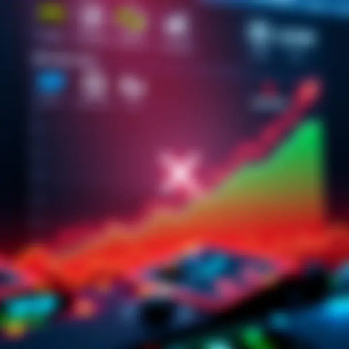 A graph showing XRP's price trends alongside a rising market cap with logos of major partnerships in the background.