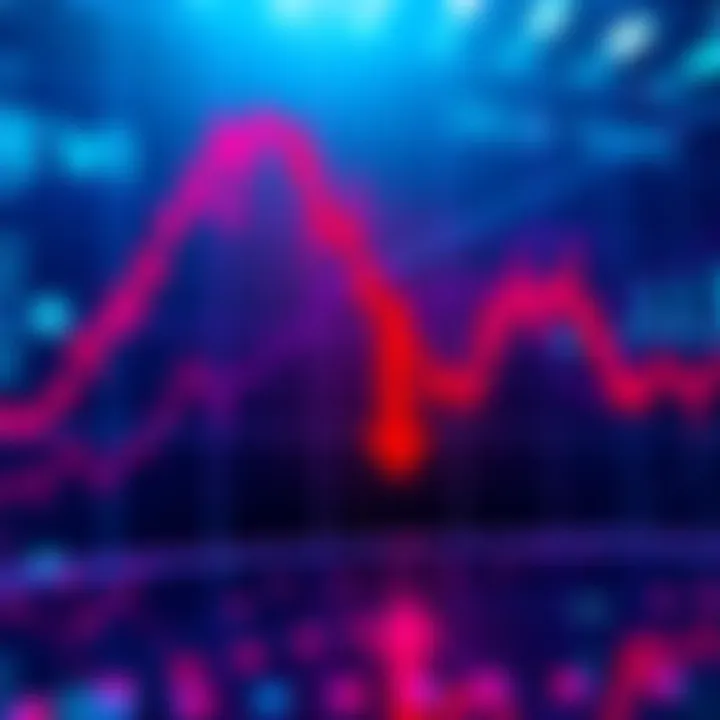 ZEC Price Drop A graph showing a sharp decline in ZEC's market value with a red downward arrow symbolizing loss.